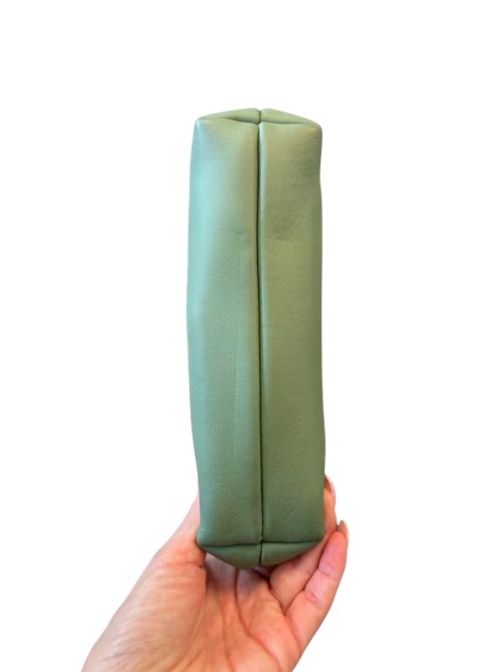Portland Leather Sage Green Leather Utility Pouch - Unicorn retired color - Picture 6 of 7